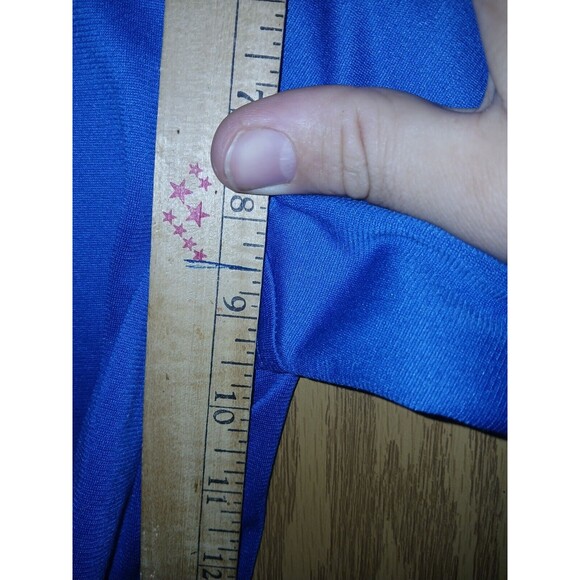 The North Face Track Jacket Boys Size XL (18/20) Full Zip Hooded Blue & Black - Picture 8 of 16